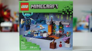 LEGO Minecraft 21274 The Warden Encounter Speed Build