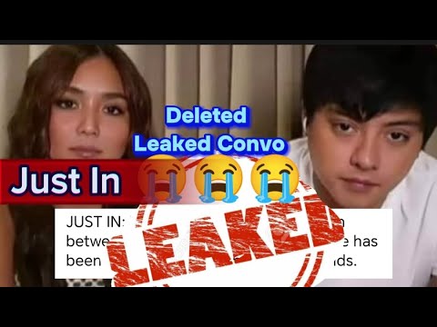 Eto Na Ang Tatapos Sa Issue Hiwalayan⁉️Ng KathNiel  Deleted Conversation Leaked Online