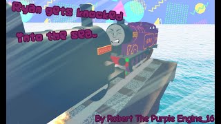 Ryan Gets Knocked Into The Sea.