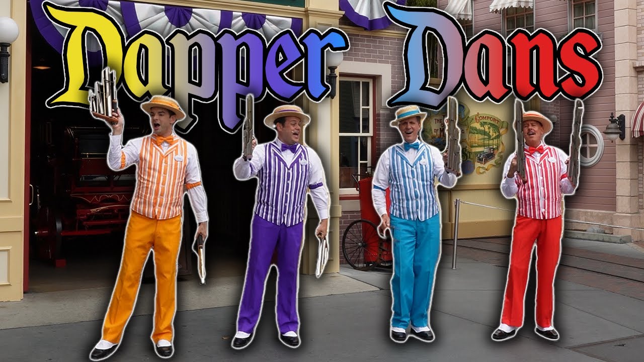 Dapper Dans Disneyland Medley 2023 | Classic Barbershop Quarter Singing ...