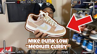 Nike Dunk Low “Medium Curry”