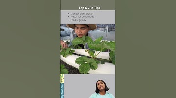 NPK Tips Every Grower Should Know 🧠 #hydroponicway #hydroponics #shorts #quiz #quiztime #nutrition