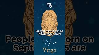 September5 Personality Traits #viral #shorts #zodiac #zodiacsigns #virgo