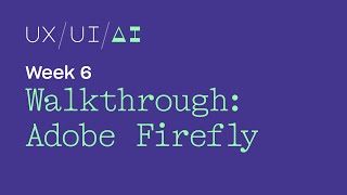 UX/UI/AI Walkthrough: Adobe Firefly
Get started at https://firefly.adobe.com/
Join this channel to get access to perks:
https://www.youtube.com/channel/UCaZuPdmZ380SFUMKHVsv_AA/join
Learn more about machine learning for image makers by signing up at https://mailchi.mp/da905fbd76ee/machine-learning-artists
Join the Artificial Images Slack channel: https://join.slack.com/t/ml-images/shared_invite/zt-1erimzv04-pLZPnFktsJvBMVy8n7Z4tw
http://artificial-images.com/
https://www.patreon.com/bustbright
https://bustbright.com/
https://www.instagram.com/dvsmethid/
https://twitter.com/dvsch
https://dvschultz.github.io/design/ UX/UI/AI Walkthrough: Adobe Firefly