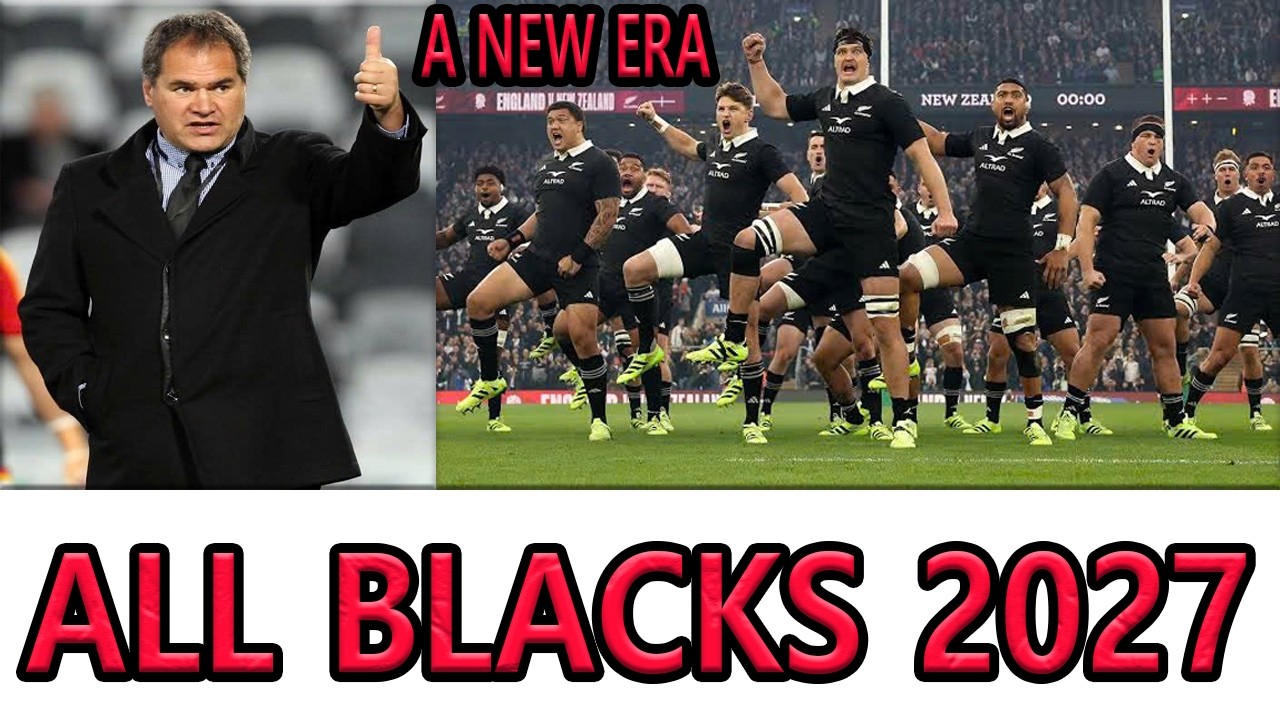 Dave Rennie Takes Charge of the All Blacks Until 2027 – A Defining Moment for New Zealand Rugby