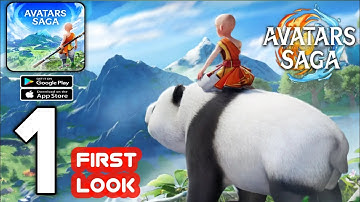 Avatars Saga Gameplay first Looks - MMORPG Game (Android, iOS)