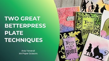 2 eenvoudige achtergrondtechnieken voor verbluffende BetterPress-kaarten