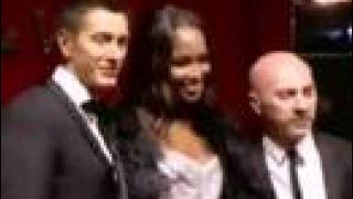 Naomi Campbell At The Dolce And Gabanna Party