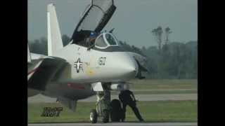Gunfighter 160 F-14D Last Demonstration Oceana 2005