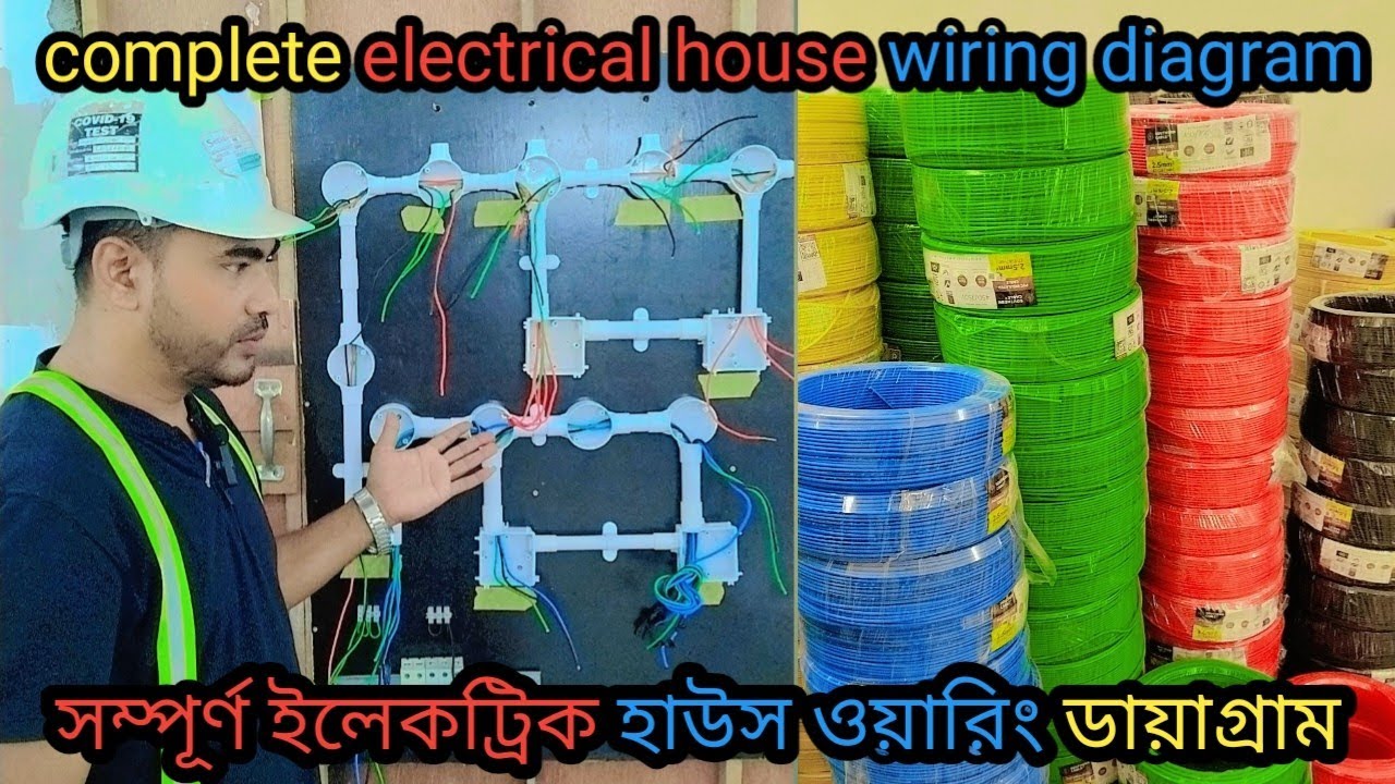 complete electrical house wiring diagram | 2024 - YouTube
