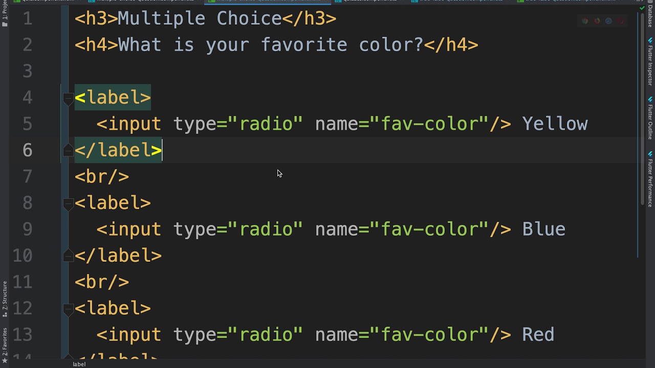 Binding Radio Buttons To Component Variables In Angular With Ngmodel Cs5610O Sp20 11304