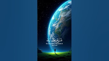 ولقد نعلم انك يضيق صدرك بما يقولون | تلاوة هادئة #allah