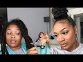 COMBING OUT MY DREADS | WATCH ME TRANSFORM