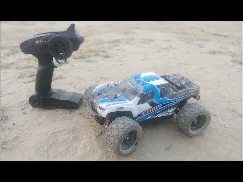 Carrinho Controle Remoto Thunder 4x4 Storm Monster Truck 38km/h