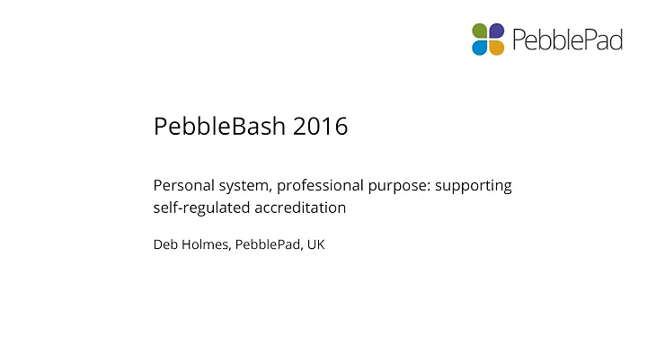 Deb Holmes - Personal system, professional purpose...