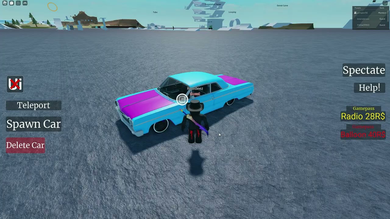 [💥UPD] Car Suspension Test [Roblox]