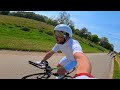 The Day after the Eurovision. Testing new(ish) Time Trial position in Richmond Park.
