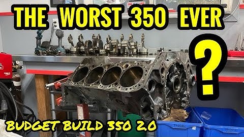 Is this the Worst 350 SBC Chevy ever?? From Boat Anchor to a nice Street Engine - Budget Build 2.0