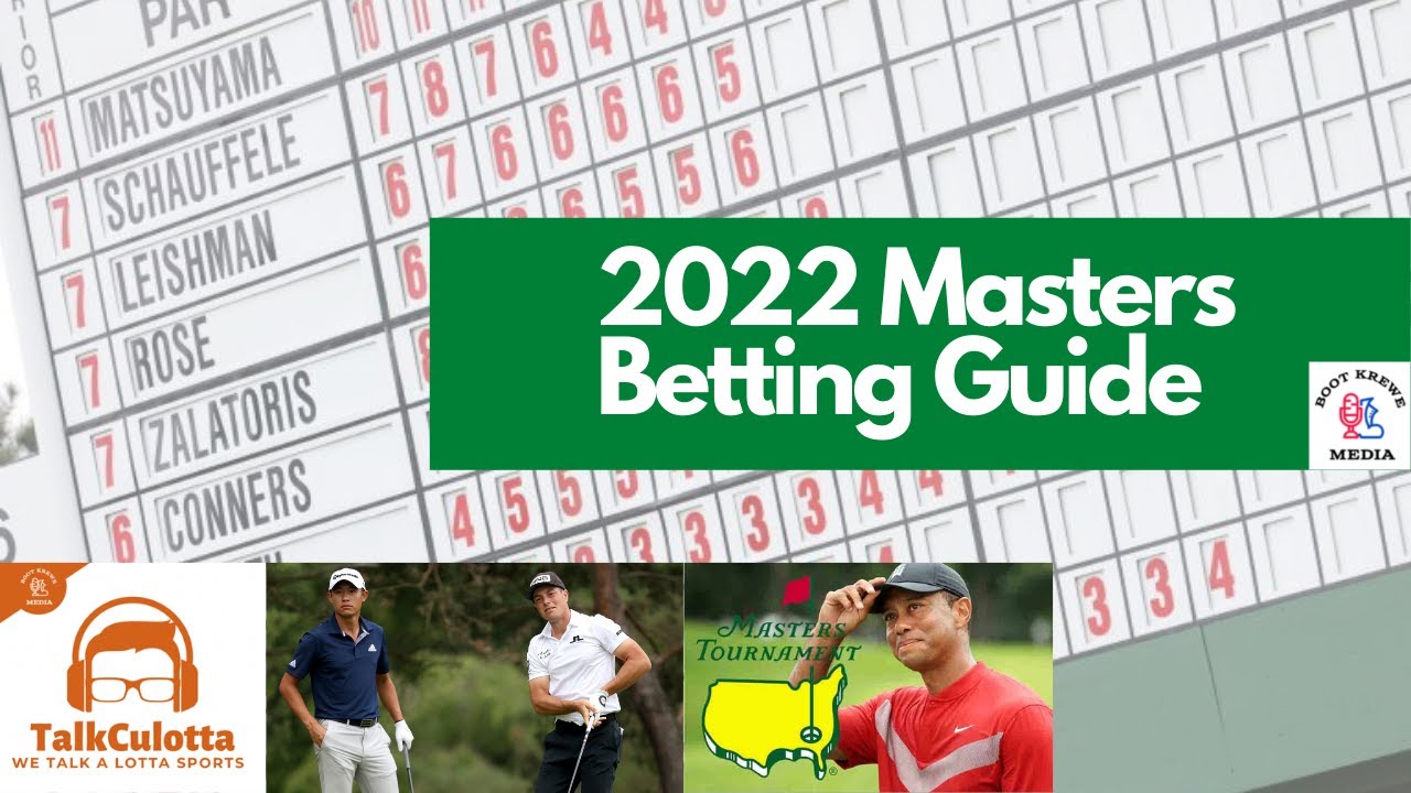2022 Masters Betting Odds, Picks, & Props Presented by DraftKings
