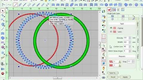Applique: Create Applique Objects and various stitchtypes