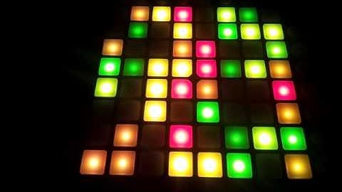 What happens if you press the mixer button on a Novation Launchpad running Katapult