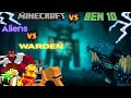 Ben 10 vs Minecraft Trapped in the Blocky World! Side Quest Ep 1 – The Warden 😱⚔️