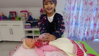 Lolla bebek konuşan bebek kutusu açtık, eğlenceli çocuk videosu