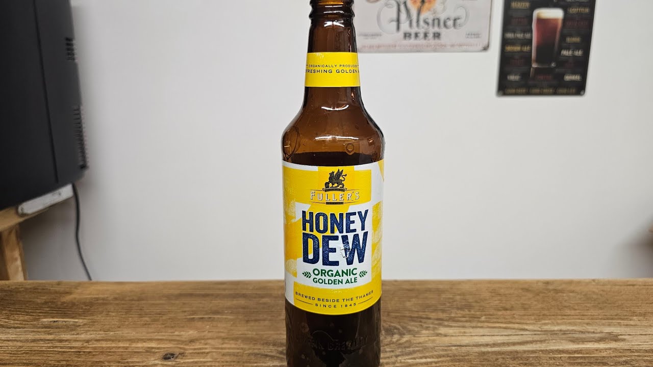 Fullers Honey Dew Organic Golden Ale YouTube