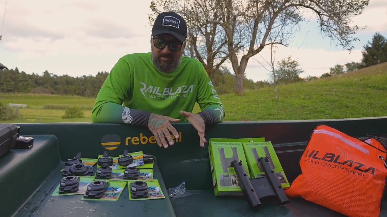 Pimping my NEW BOAT with RAILBLAZA Products