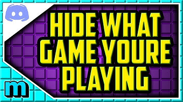 How To Disable Game Activity On Discord 2018 (EASY) - Discord Hide Game I
