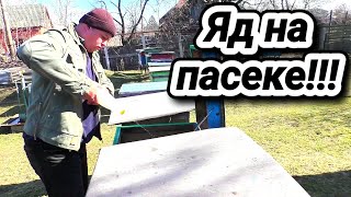 Химия на пасеке! Обработка от клеща эко химией. Все о пчеловодстве.