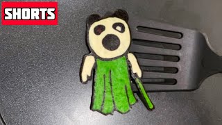 #Shorts ROBLOX PIGGY JUMPSCARES PANCAKE ART - PANDY | LEMON Pancake