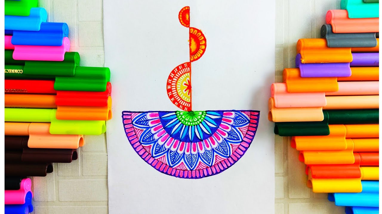 iCraft DIY Diwali Diya Making Kit: Illuminate Your Celebrations.