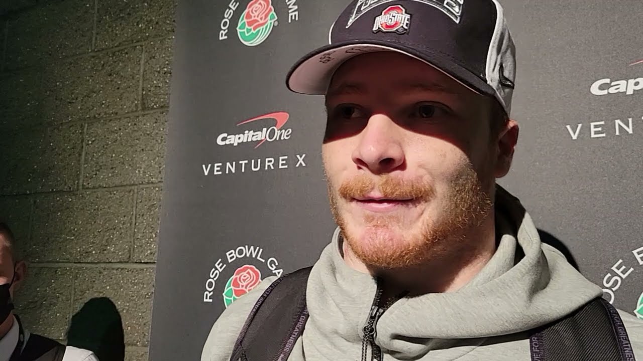Ohio State linebacker Tommy Eichenberg discusses changes at halftime of Rose Bowl for Buckeyes