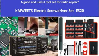 #267 For Radio Repair?  KAIWEETS Electric Screwdriver Set by TRX Lab 3,280 views 1 year ago 34 minutes