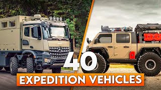 40 Most Amazing Expedition Vehicles That Can Conquer Any Terrain by Trailing Offroad 9,377 views 1 month ago 34 minutes