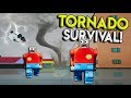 LEGO TORNADO SURVIVAL CHALLENGE! - Brick Rigs Gameplay Destruction Challenge - Lego Hide and Seek