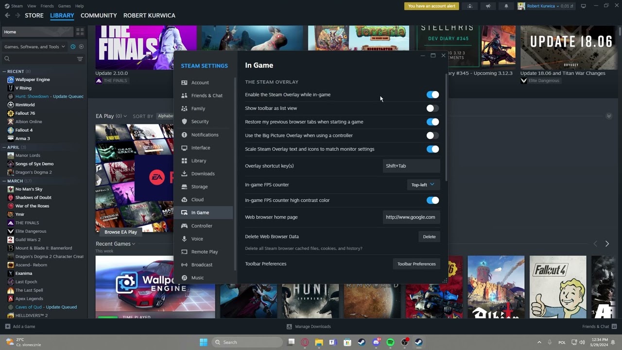 How To Enable & Disable Overlay In Steam 2024