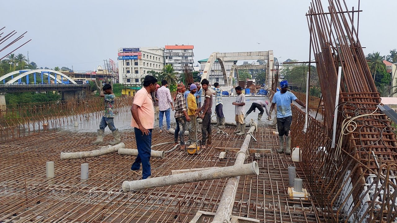 കോഴഞ്ചേരി പുതിയ പാലത്തിന്റെ  അവസാന സ്പാനിന്റെ  കോൺക്രീറ്റ് പണികൾ ഇന്ന് 03.02.2026-ൽ പൂർത്തീകരിക്കും.