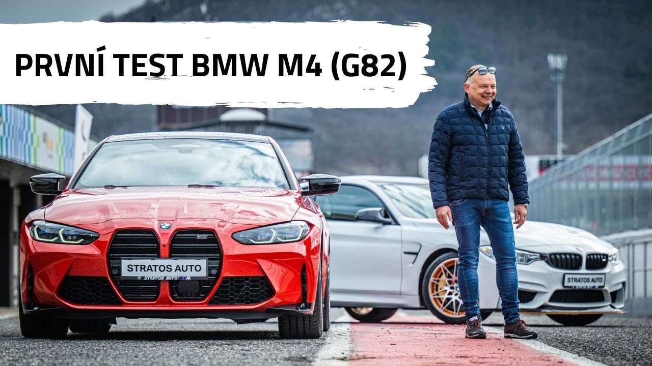 BMW Stratos Auto - První test BMW M4 G82 (majitel společnosti Martin Strakoš)