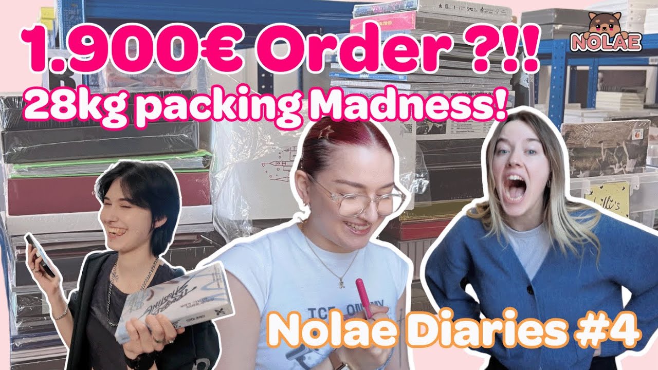 1900€ in Kpop Merch! ? | Nolae Diaries #4 - YouTube