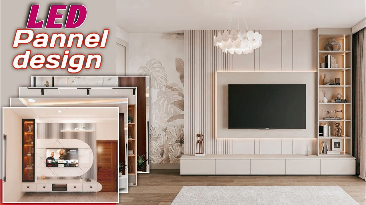 Latest Wooden LED Panel Design Ideas 2026 | Modern Wall Panel for Home Decor