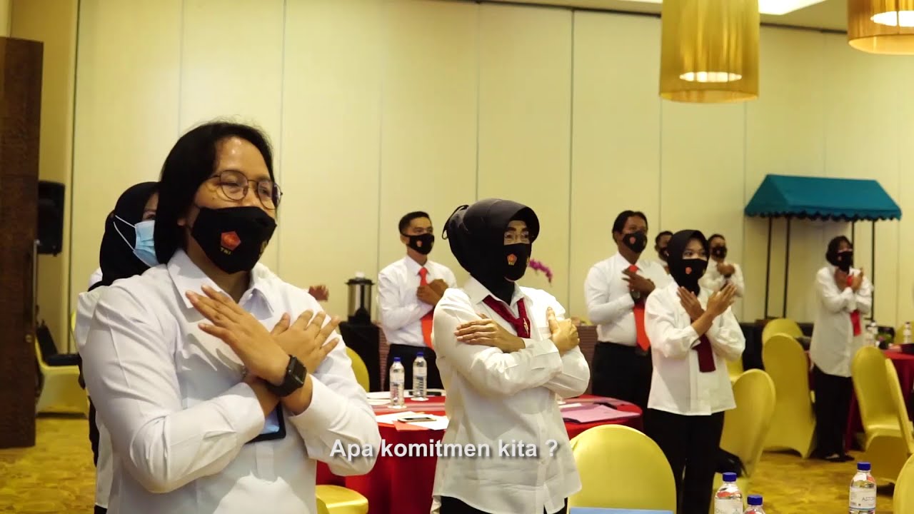 Yel Yel Zona Integritas Ditreskrimum Polda NTB