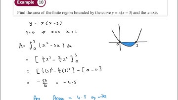 13 6 P1 Chpt 13 Integration Areas under the x axis