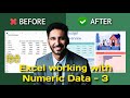 Excel beginners  3  excel text date custom format numeric data  format painter