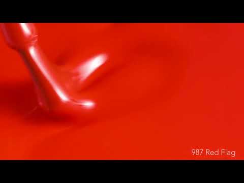 Video: 987 Red Flag UV LaQ 8ml