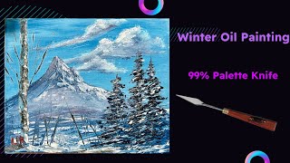 Winter Landscape Painting