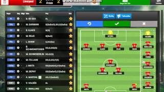 Manchester United Ws Liverpool Soccer Manager screenshot 3