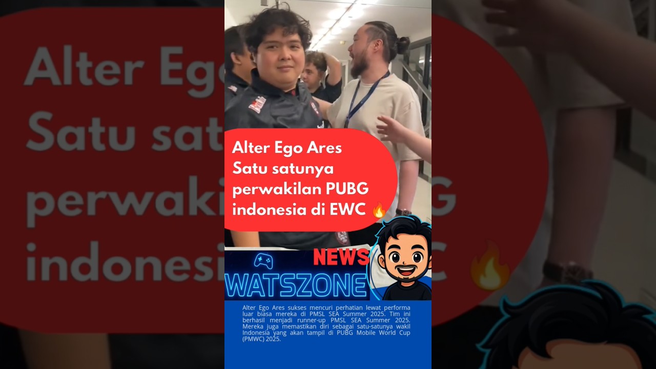 Alter Ego Ares satu satunya perwakilan PUBG di EWC 2025 