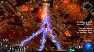 Path of Exile (POE): Tiurakh Lightning Strike vs Uber Trio